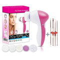 Portable Electric Facial Cleansing Brush 5-in-1
