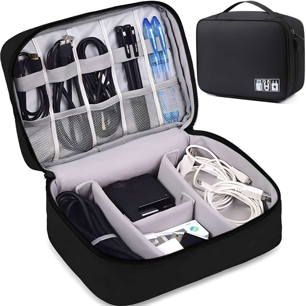 Universal Carry/Travel Gadget Bag for Cables, Plug and More