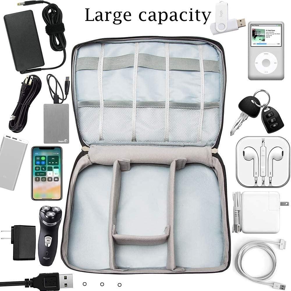 Universal Carry/Travel Gadget Bag for Cables, Plug and More