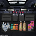 Car Trunk Organizer, Backseat Hanging Organizer With 8 Large Storage Bag.